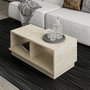 Hanah Home Mesa de Centro Concepto Mármol Travertino